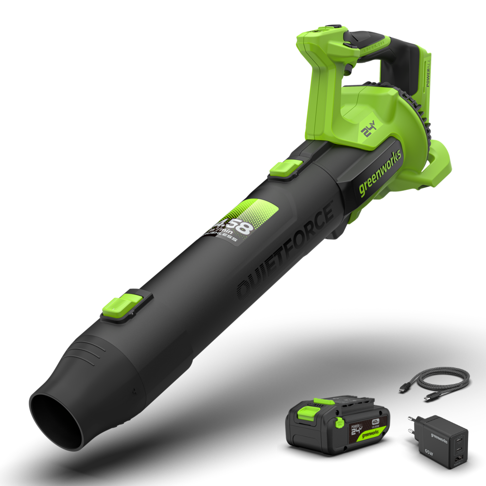 POWERALL 24V Soffiatore 209 km/h - Batteria 4Ah