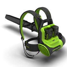 POWERALL 48V (24V x 2) Soffiatore a zaino 297 km/h - 2x Batterie 8Ah