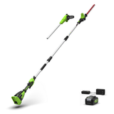 POWERALL 24V Potatore & Tagliasiepi ad asta Gen. II - Batteria 4Ah