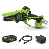 POWERALL 24V Mini Motosega 10cm Gen. II - Batteria 2Ah