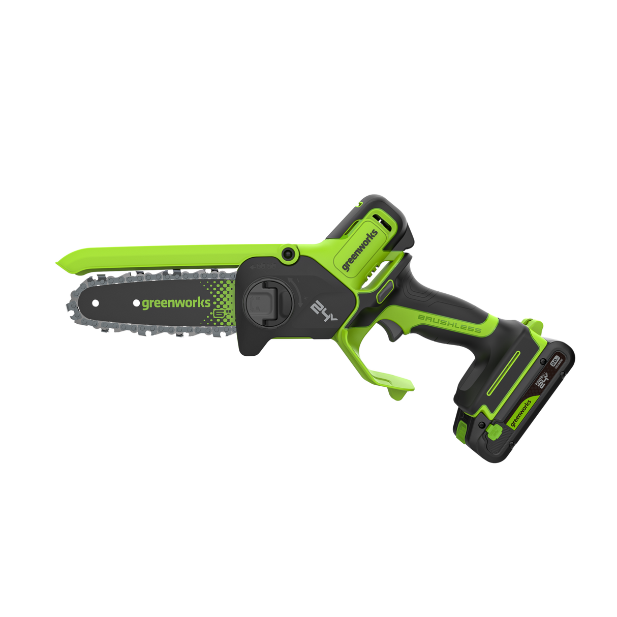 POWERALL 24V Mini Motosega 15cm Gen. II - Batteria 2Ah