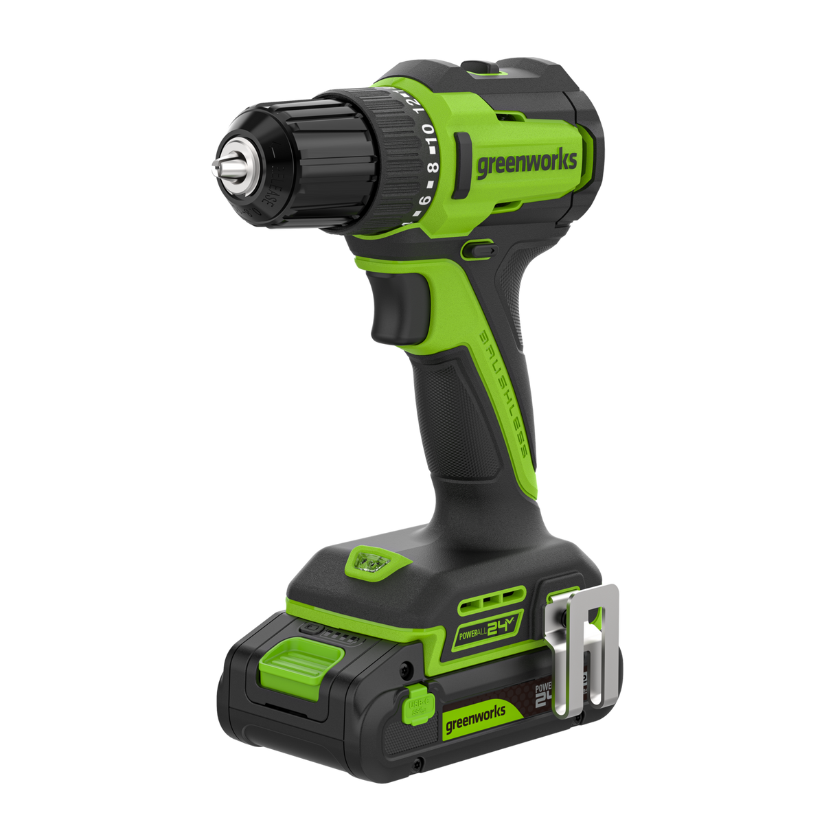 POWERALL 24V Trapano 35Nm - Batteria 2Ah
