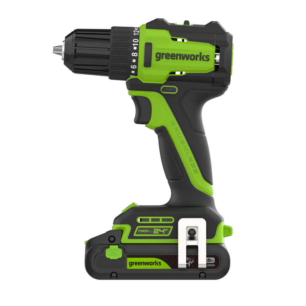 POWERALL 24V Trapano 35Nm - Batteria 2Ah