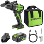 24V Trapano a percussione 90Nm – Batteria 4Ah