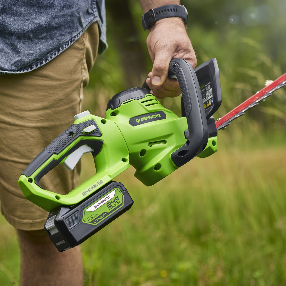 POWERALL 24V Tagliasiepi 56cm – Senza batteria