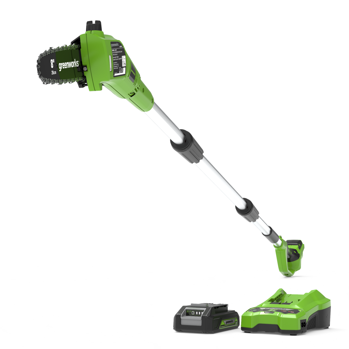 POWERALL 24V Potatore a palo - Batteria 2Ah