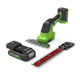 POWERALL 24V Cesoia per arbusti 2 in 1 - Batteria 2Ah