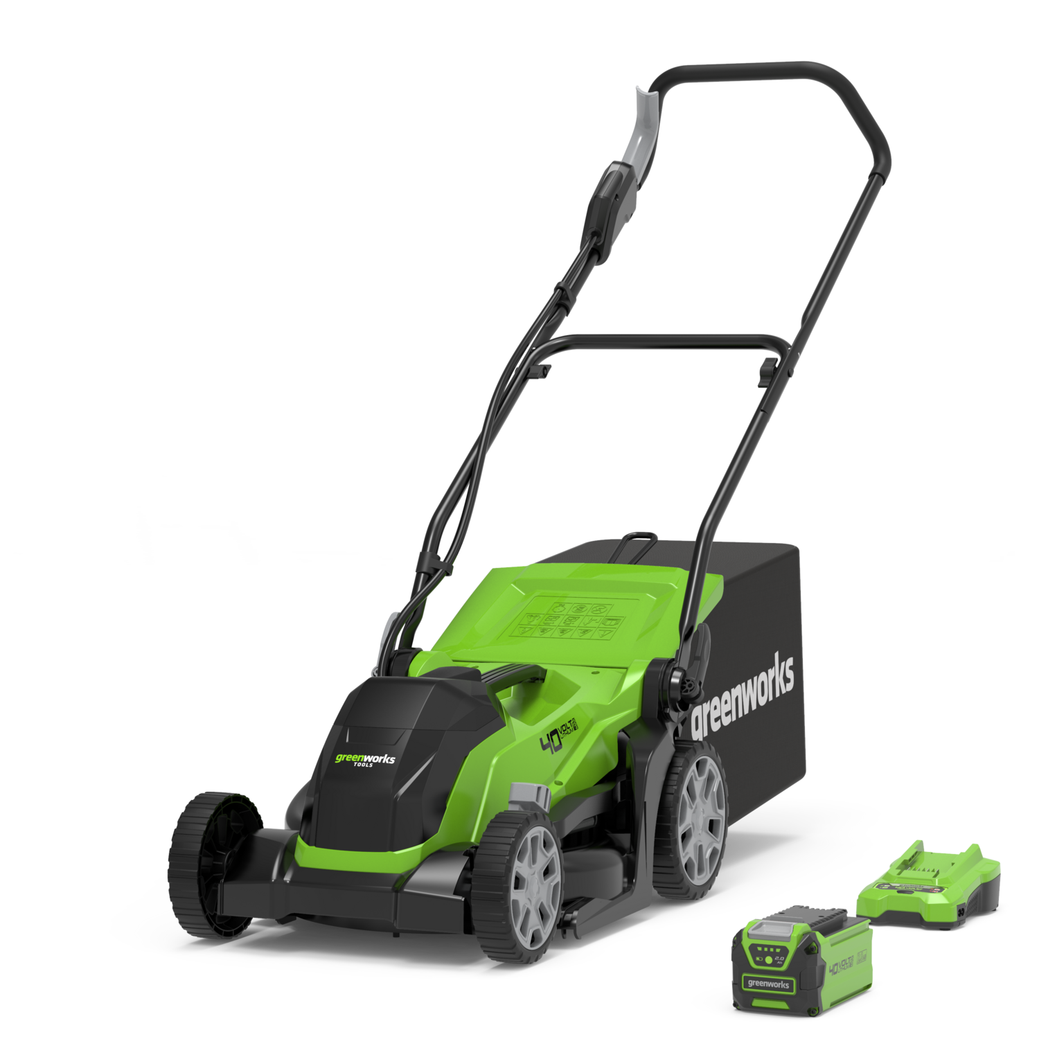 40V Rasaerba 35cm - Batteria 2Ah