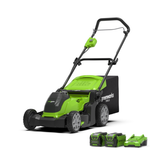 40V Rasaerba 41cm - 2x Batterie 2Ah