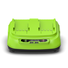 40V Caricabatterie rapida doppia slot 8A