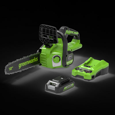 24V Motosega 30cm - Batteria 2Ah