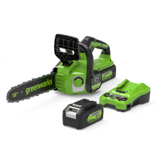 24V Motosega 30cm - Batteria 4Ah