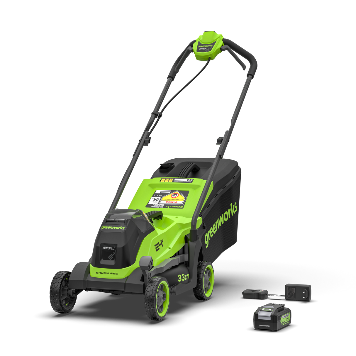 POWERALL 24V Rasaerba 33cm Gen. II - Batteria 4Ah