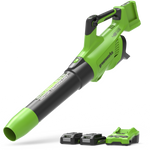 48V (24V x 2) Soffiatore 217 km/h - 2x Batterie 2Ah