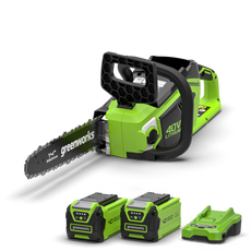 40V Motosega 35cm 1,5 kW - 2x Batterie 2Ah