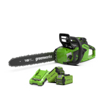 40V Motosega 40cm 1,8 kW - 2x Batterie 2Ah