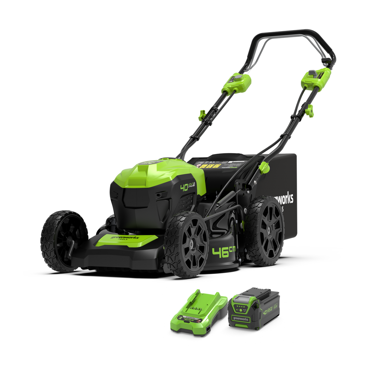 40V Rasaerba 46cm Semovente - Batteria 4Ah