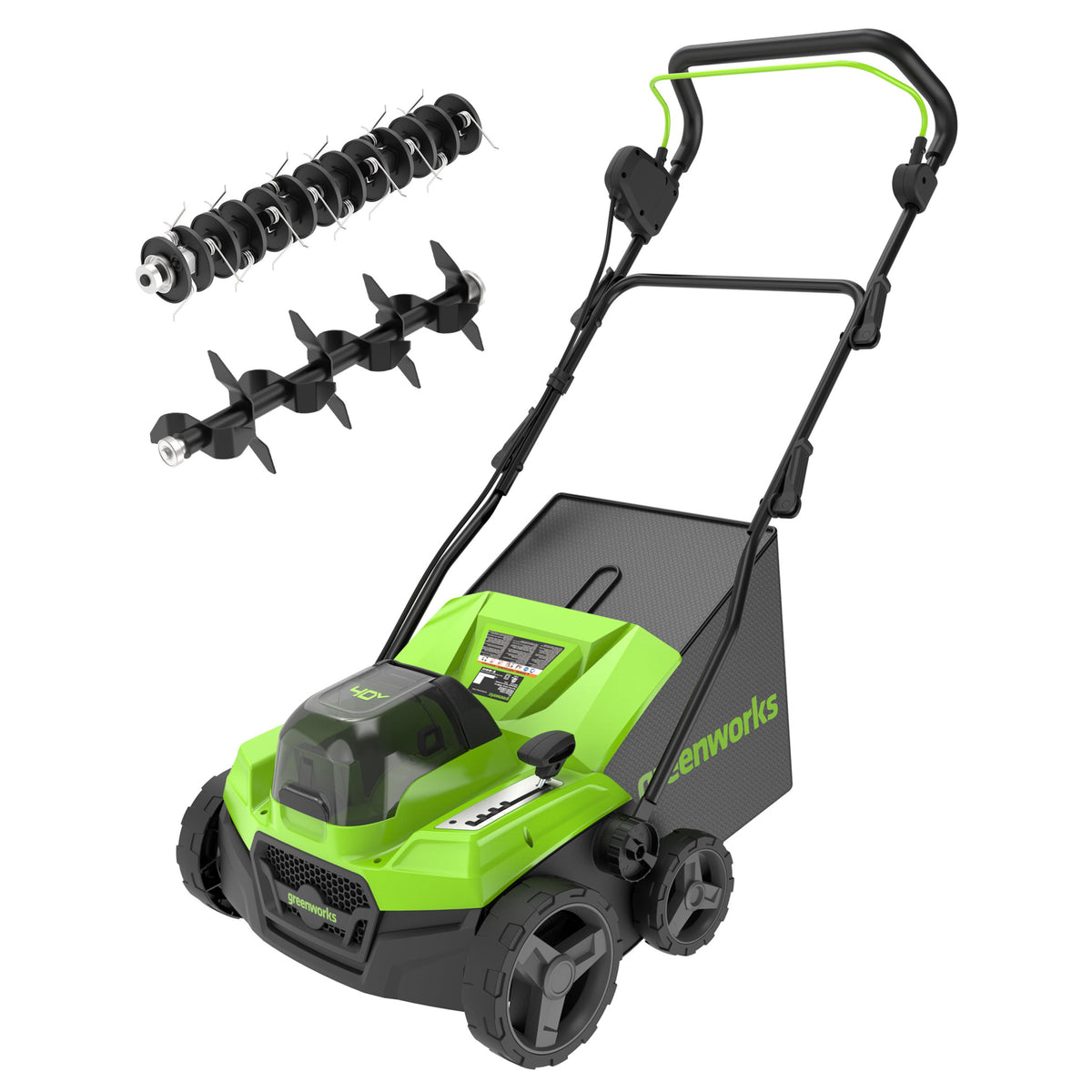 40V Arieggiatore / Scarificatore 2-in-1 38cm - Senza batteria