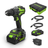 POWERALL 24V PRO Trapano a percussione 60Nm - 2 Batterie