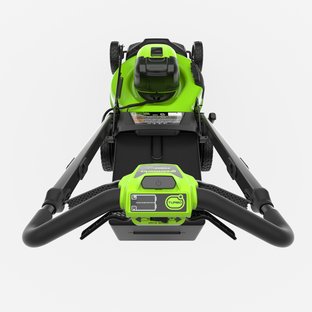 POWERALL 48V (24V x 2) Rasaerba 51cm Semovente - 2x Batterie 6Ah