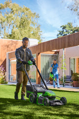 POWERALL 48V (24V x 2) Rasaerba 46cm Semovente Gen. II - 2x Batterie 4Ah