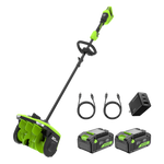 48V (24V x 2) Spazzaneve – 2x Batterie 4Ah