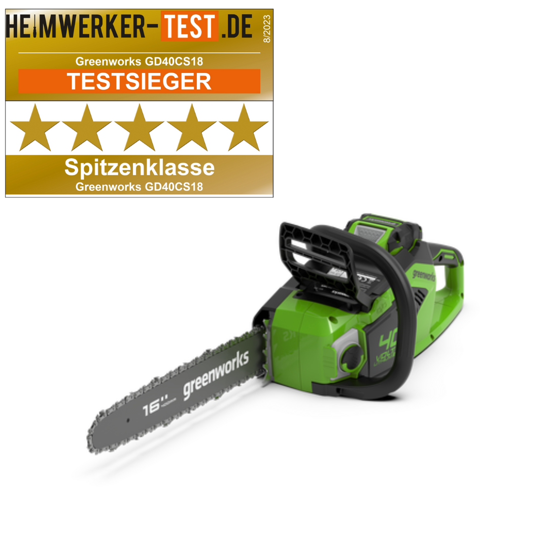 40V Motosega 40cm 1,8 kW - Senza batteria