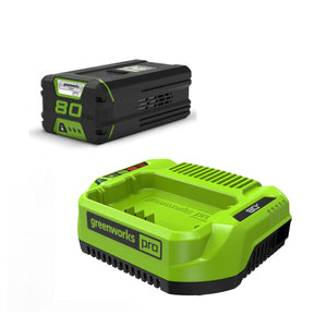 80V Kit Starter Batteria 4Ah + Caricabatterie