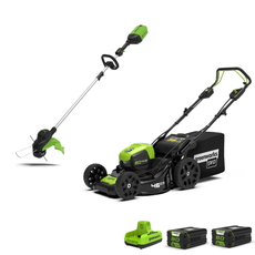 80V Kit combo Rasaerba SP 46cm + Tagliabordi 38cm