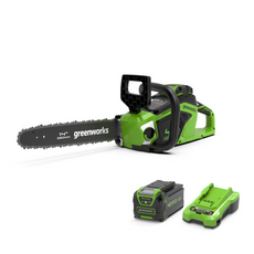 40V Motosega 35cm 1,5 kW - Batteria 4Ah