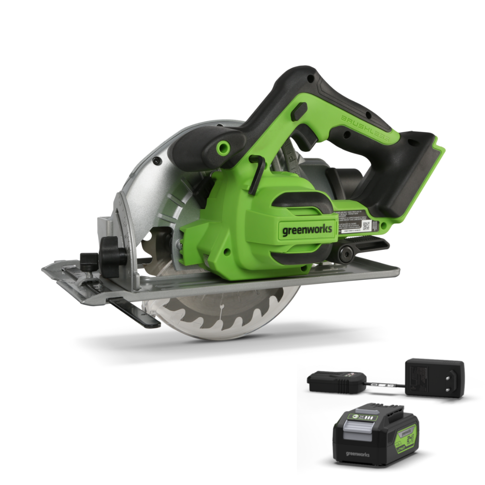 POWERALL 24V Sega circolare - Batteria 4Ah
