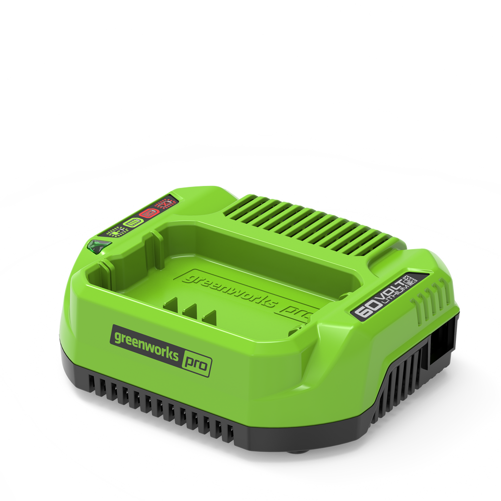 Caricabatterie 24V Per Greenworks – Compatibile Con Tutte Le Batterie Serie 24V, Ricarica Doppia, Certificato CE